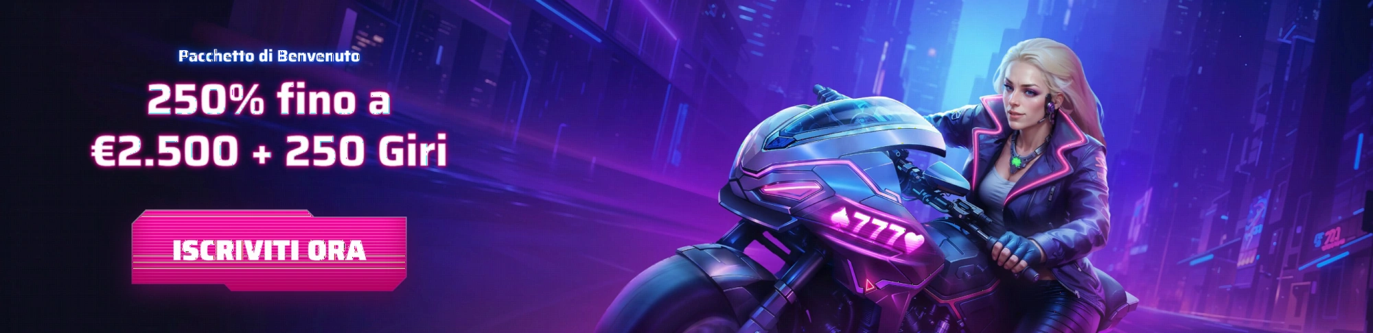 Bonus Benvenuto Roby Casino